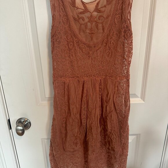 Baraschi "at dusk" Dusty Rose Dress - Picture 4 of 13